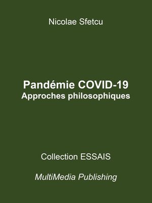cover image of Pandémie COVID-19